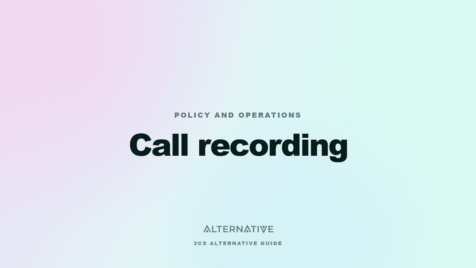 Call recording in Australia: practical considerations for business phone systems