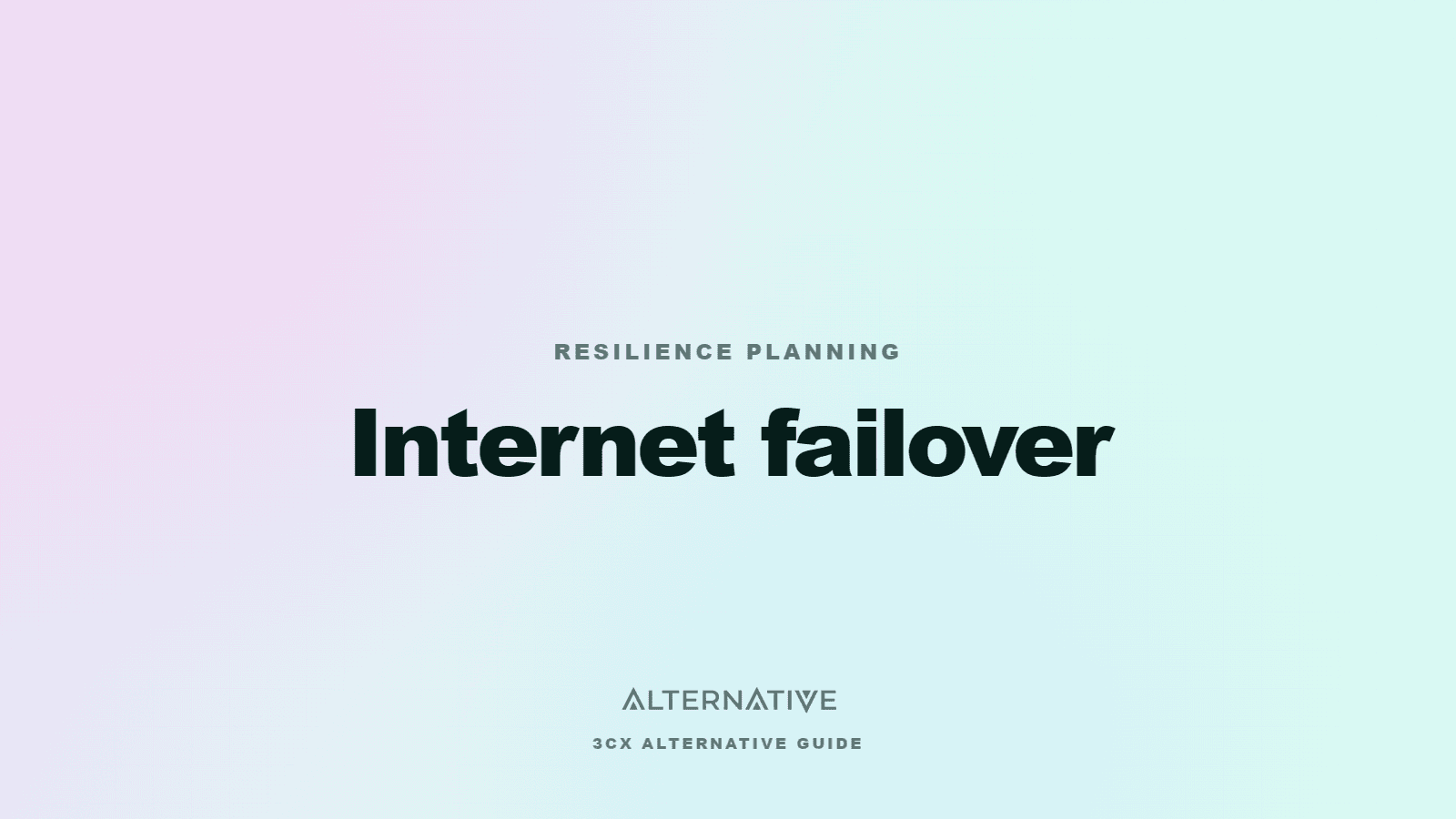 Internet failover for cloud phone systems
