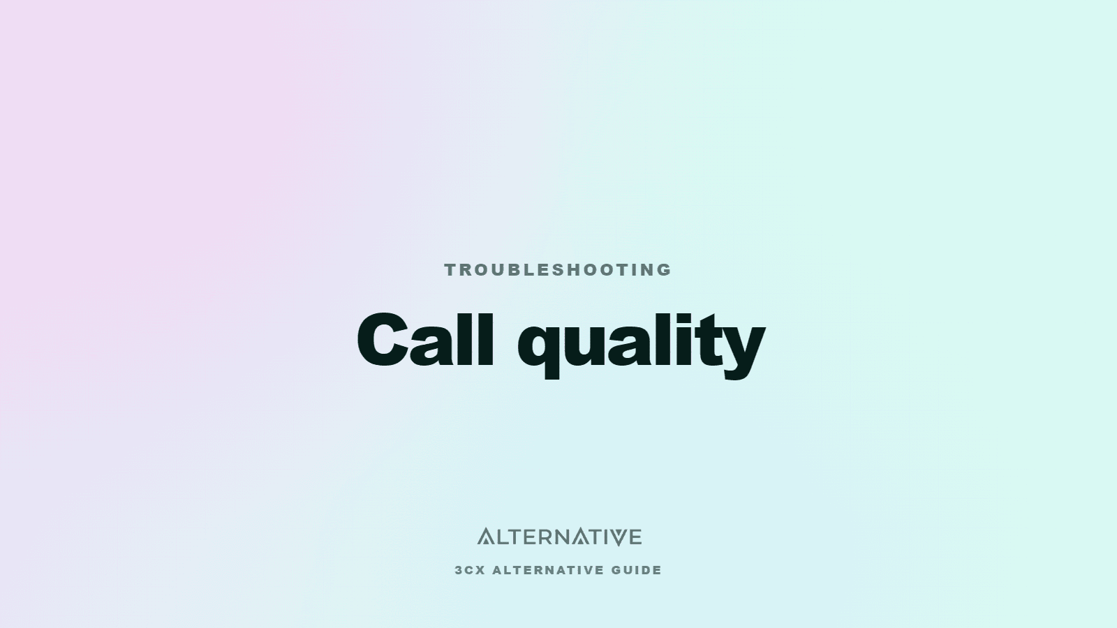 How to troubleshoot VoIP call quality issues